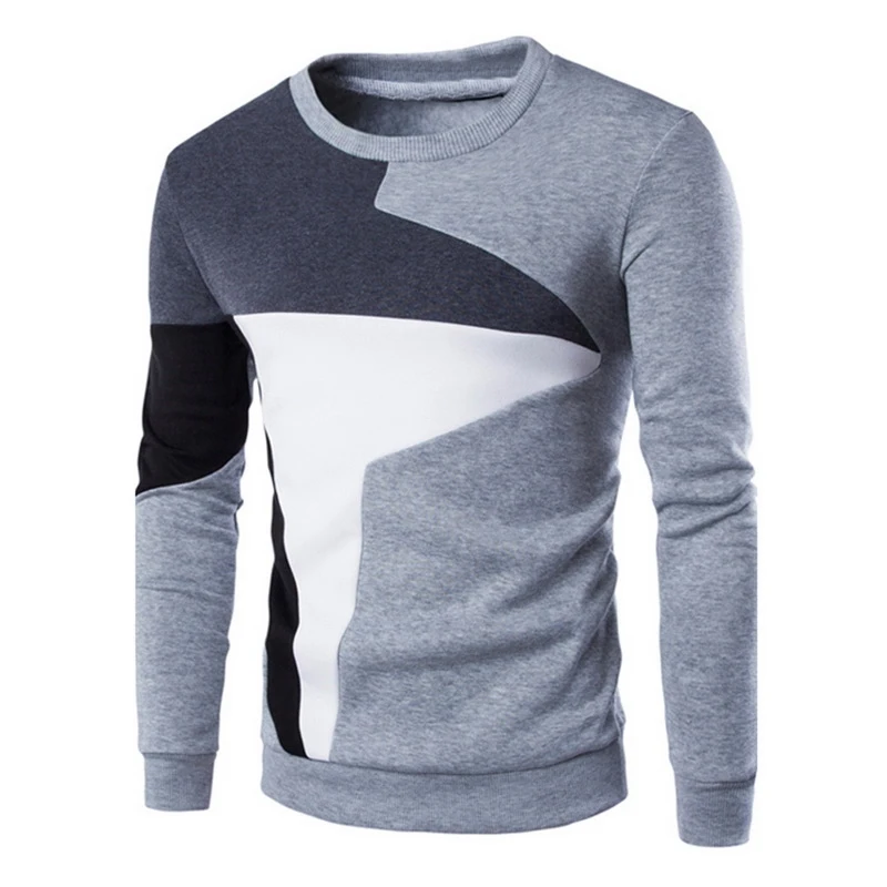 

Men Hombre Hip Brand Hit Color Stitching Hooded Mens Hoodies Sweatshirt Clothes 2019 Autumn Winter New Slim Fit Hoodies