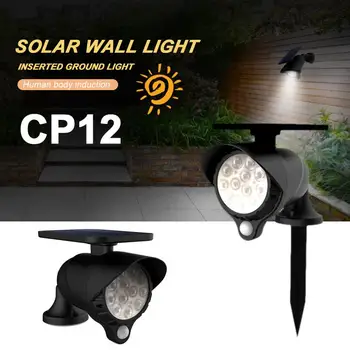 

Motion Sensor Landscape Yard Lamp Walkway Lights Street Lamp Eco-Friendly Durable Wall Light Outdoor