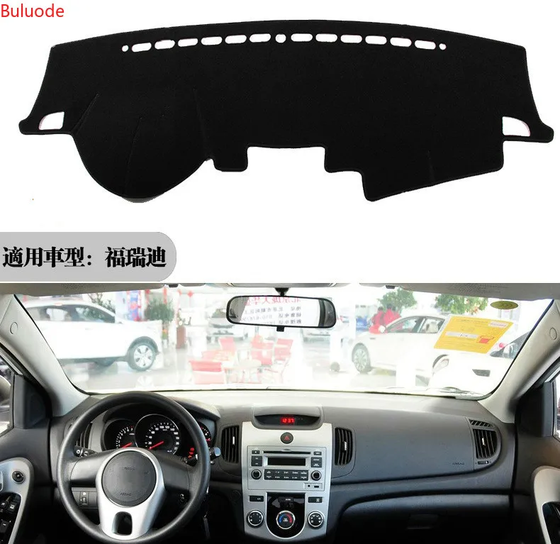

Car Dashboard Cover Pad Mat Sun Shade Instrument Carpet Protector Accessories For Kia Forte Koup Cerato 2009 2010 2011 2012 2013