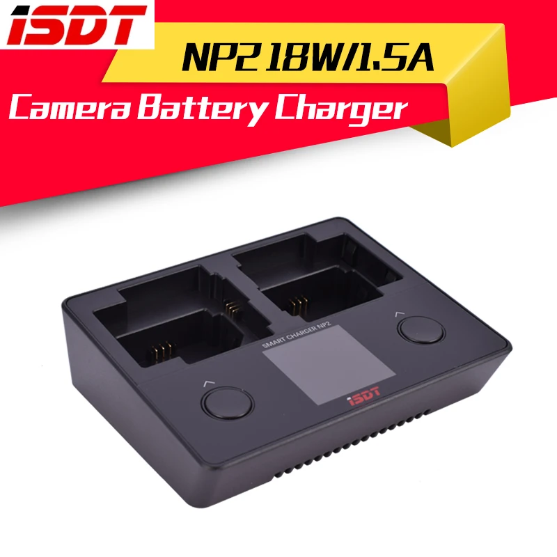 ISDT NP2 All In one Camera Battery Charger can fit for NP-FZ100 NP-FW50 NP-BX1 ISDT NP2 All In one Camera Battery Charger can fit for NP-FZ100 NP-FW50 NP-BX1