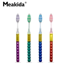 Meakida ультра зубная щетка с мягкой щетиной со средней щетиной Сменная головка зубной щетки для зубной забота о здоровье полости рта