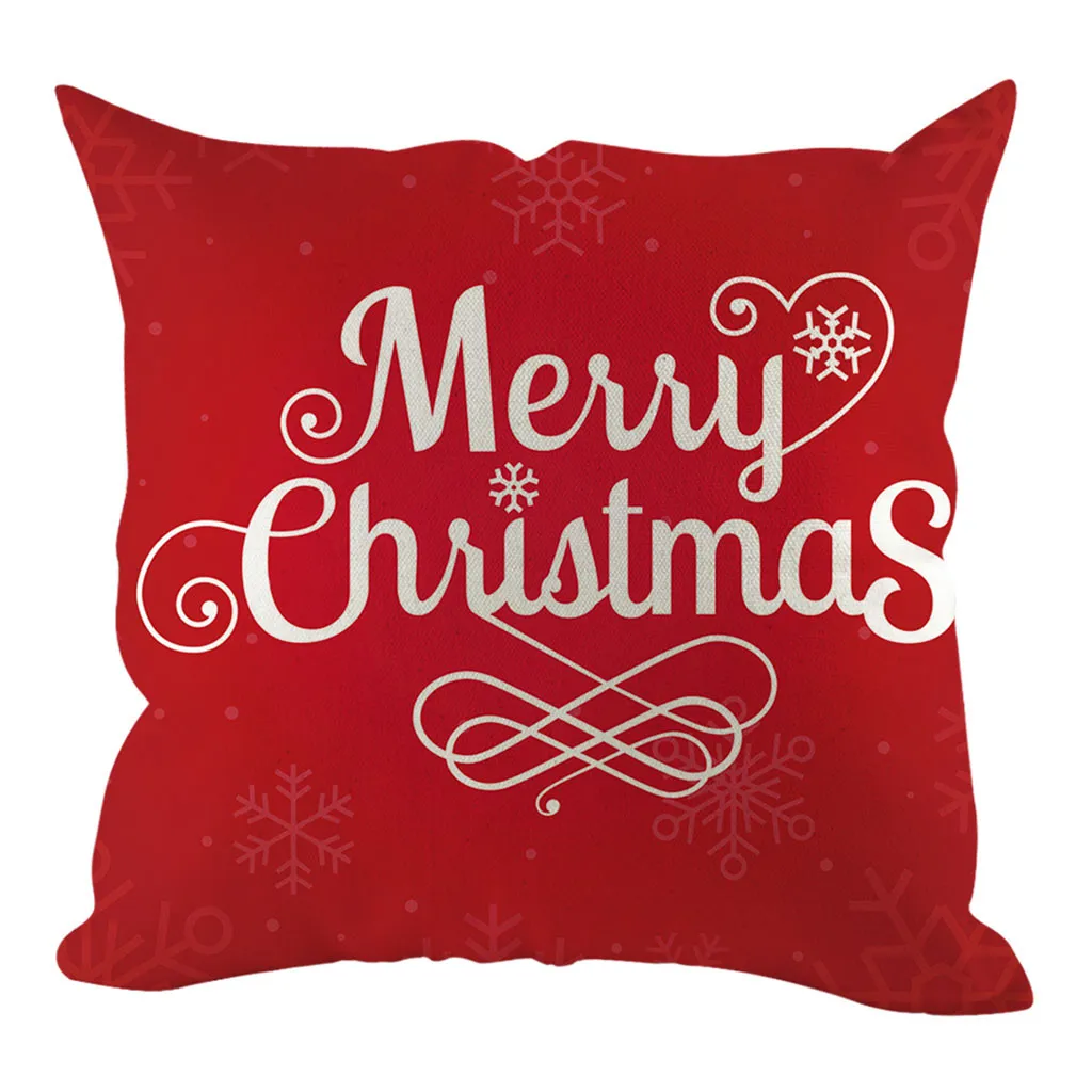 Рождественская наволочка для подушки, Наволочки, декоративная диванная подушка для дома, наволочка для подушки, домашний декор - Цвет: P