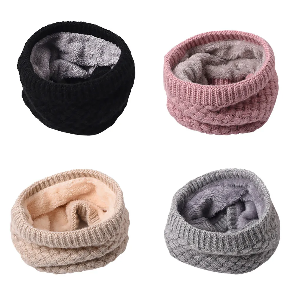 

Outdoor Ski Climbing Scarf 1Pcs Women Men Winter Warm Scarf Brushed Knit Neck Warmer Circle Go Out Wrap Cowl Loop Snood Shawl