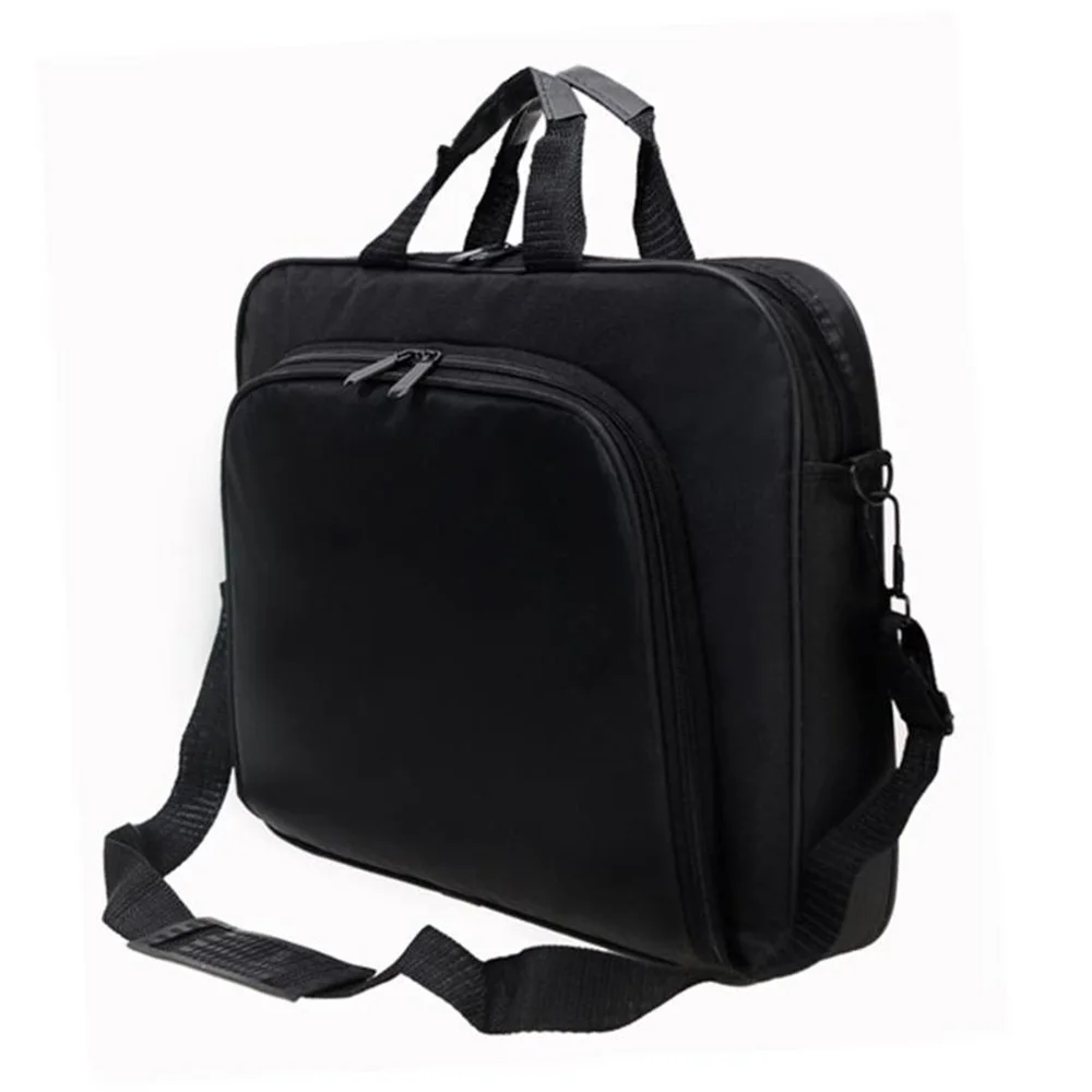 Men Bag Business Nylon Computer Handbags Men Shoulder Laptop Bag Shoulder Laptop Bag Portable Zipper Waterproof Simple