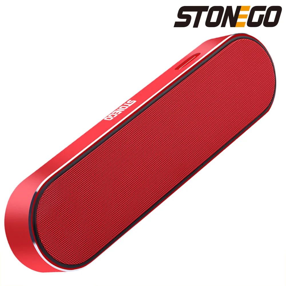 Беспроводной Bluetooth динамик STONEGO с объемным звуком портативный сабвуфер