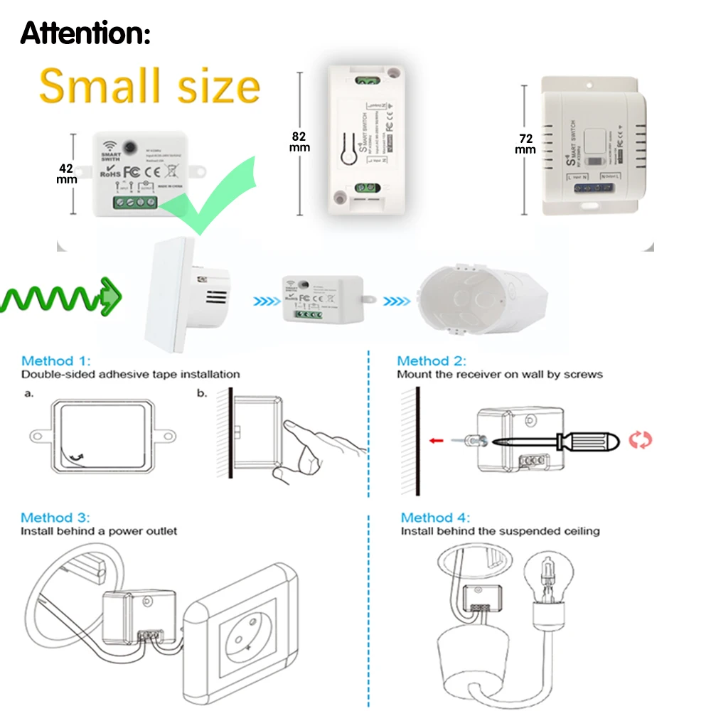 com controle remoto 200m distancia 433 mhz 04