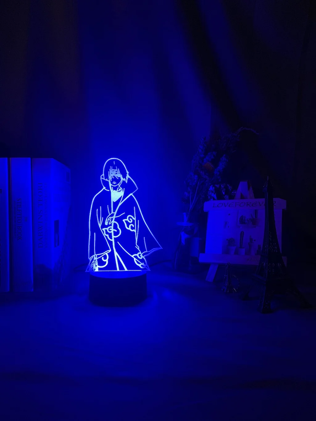 3d ночной Светильник Itachi Uchiha, СВЕТОДИОДНЫЙ Красочный ночной светильник для украшения дома, классный подарок на день рождения для детей, ночник Наруто