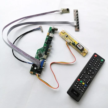 

For LM150X07/LM150X08 LG 20-Pin LVDS 15" 1024*768 HDMI VGA USB Audio Remote PC desktop 2CCFL LCD display controller card DIY kit