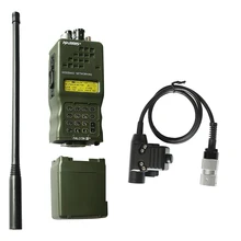 UN/PRC 152 RPC 152 Harris Factice Radio Cas Militaire Talkie walkie Modèle pour Baofeng Radio, Pas de Fonction + U94 PTT 6 broches