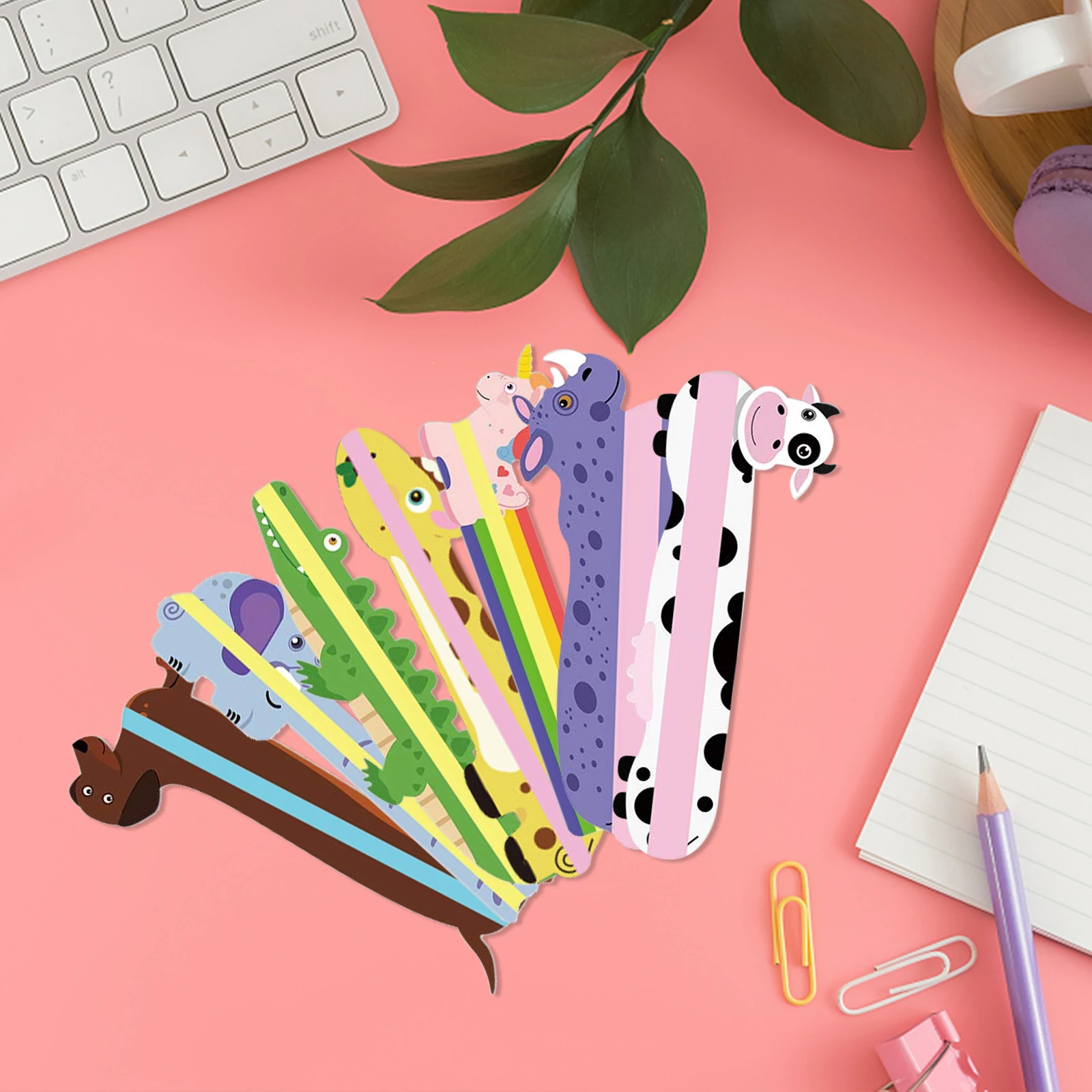 

Набор для чтения домашних животных, Инструкция для чтения с полосой для руководства для чтения, цветная флуоресцентная перекладка, вспомогательное средство для чтения