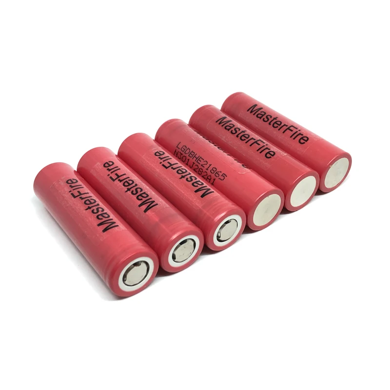 MasterFire 8pcs/lot Original LG 18650 3.7V ICR18650 HE2 2500mAh Battery High Drain 35A E-cigs Rechargeable Lithium Batteries MasterFire 8pcs/lot Original LG 18650 3.7V ICR18650 HE2 2500mAh Battery High Drain 35A E-cigs Rechargeable Lithium Batteries
