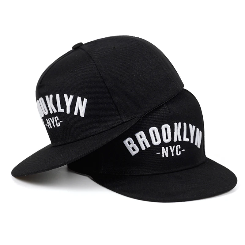 Бруклин письмо бейсболка с вышивкой Мужская мода хлопок% шляпа Отрегулированная Спорт на открытом воздухе шапки для отдыха хип хоп бейсболки