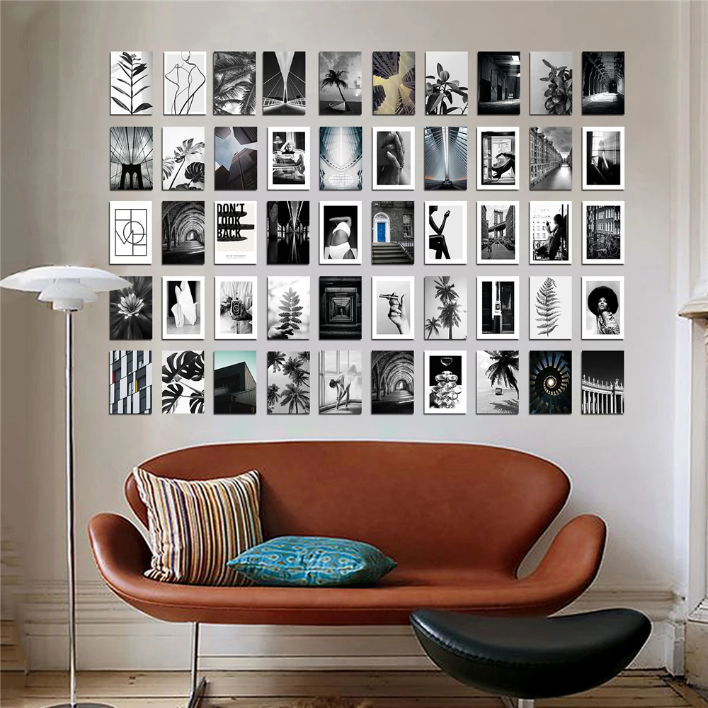 審美的な写真50個10x15cmウォールコラージュKit_h 【メール便無料】