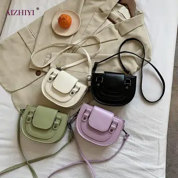 

Youth Ladies Simple Versatile Bag Fashion Solid PU Leather Top-handle Bag Lady Small Flap Shoulder Messenger Pouch