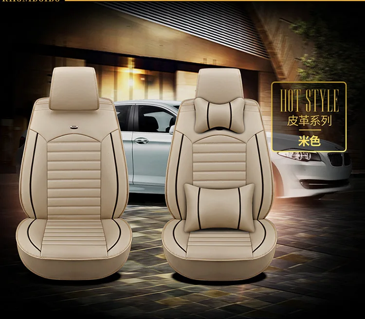 Высококачественные Универсальные чехлы для сидений автомобиля из искусственной кожи для tesla модель s модель X Автомобильный Стайлинг/2005~ 2012 Honda Fit/Honda Jazz GD