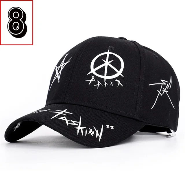 38 Styles Hot Graffiti Baseball Cap Women’s Hat Summer Sun Hat Cotton Men’s Baseball Cap Sports Cap Golf Cap Gorras Hombre 8