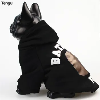 

There are monkey heads on the clothes, hooded cat sweater, suitable for dogs, autumn and winter clothes, schnauzer jacket sizeXL
