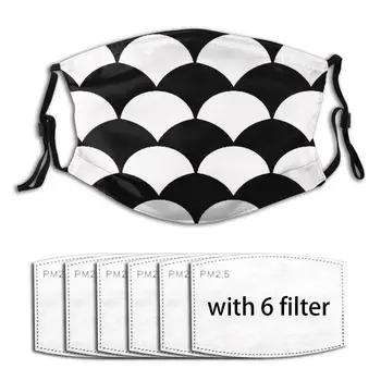 

Unisex Fish Scales Cosplay Party Outdoor Cool Mouth Cover Mask Reusable Breathable Anti Haze