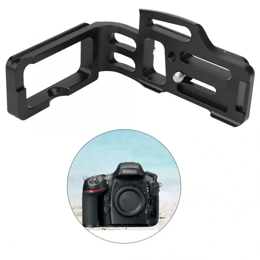 QR l-образный кронштейн для камеры Quick Release Вертикальная ручка для Nikon D800 D800E D810 Arca Камера Вертикальная ручка