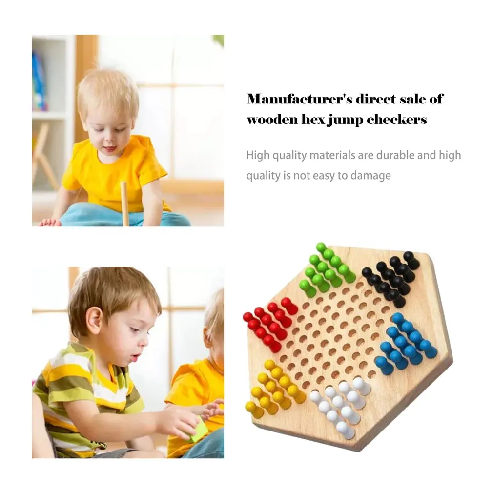 Ensemble de jeu familial de dames изложению en hexagone traditionnel le плюс ноутбуки