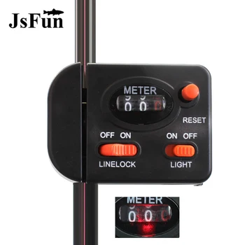 

Digital Fishing Line Counter 99.9M Depth Gauge Fishing Line Length Counter Professional Fishing Tackle Tool PJ231