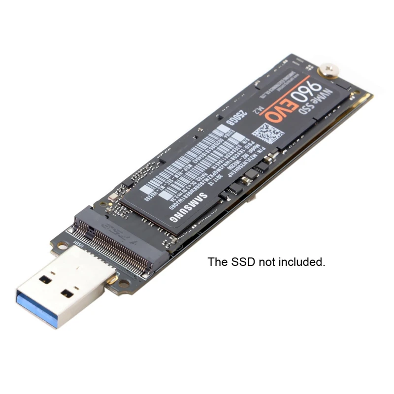  Nvme Zu Usb Adapter 10 Gbps Usb3.1 Gen 2 M.2 Pcie Ssd Zu Typ-EINE Karte (Keine Kabel Erforderlich) 
