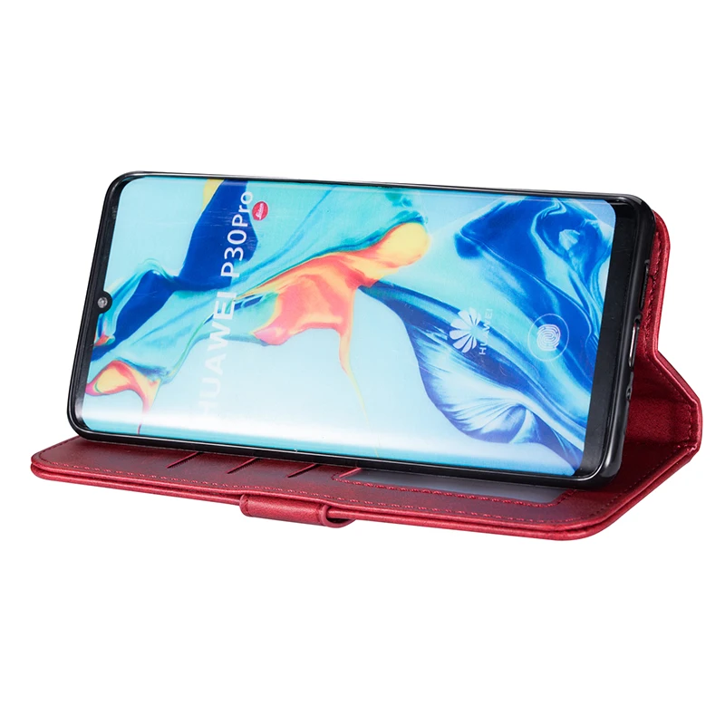 Кожаный чехол-кошелек на молнии для huawei P20 Lite P30 Pro mate 10 20 Lite P Smart Y6 Y7 с отделениями для карт