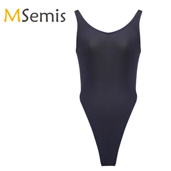 

Women's Swimsuit Lingerie One Piece Swimwear High Cut Thong Bodysuit Leotard Gymnastics Dancewear Leotard Swimsuit Bathing Suit