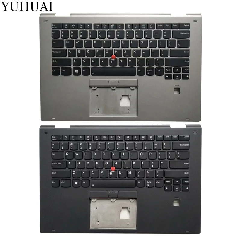 New Orig Lenovo ThinkPad X1 Carbon 6th 20KH 20KG 2018 Palmrest Keyboard US FPR