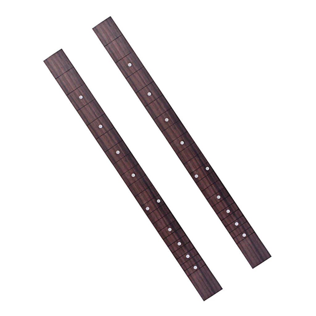 2pcs Rosewood Fingerboard Fretboard for Cigar Box Guitar Length 510mm