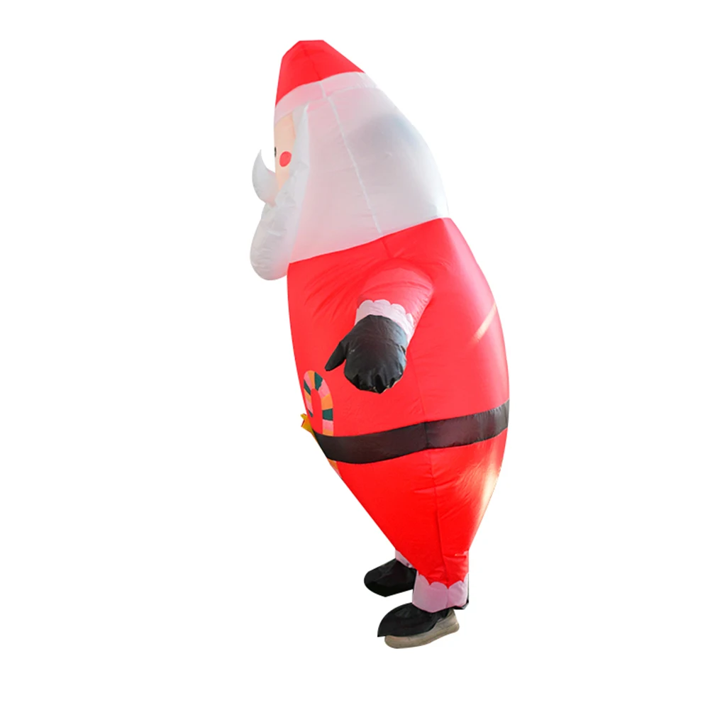 Надувной воздушный шар с большой головой, костюм для рождественской вечеринки, воздушный шар Санта-Клауса для взрослых, детский Рождественский карнавальный костюм, инструменты