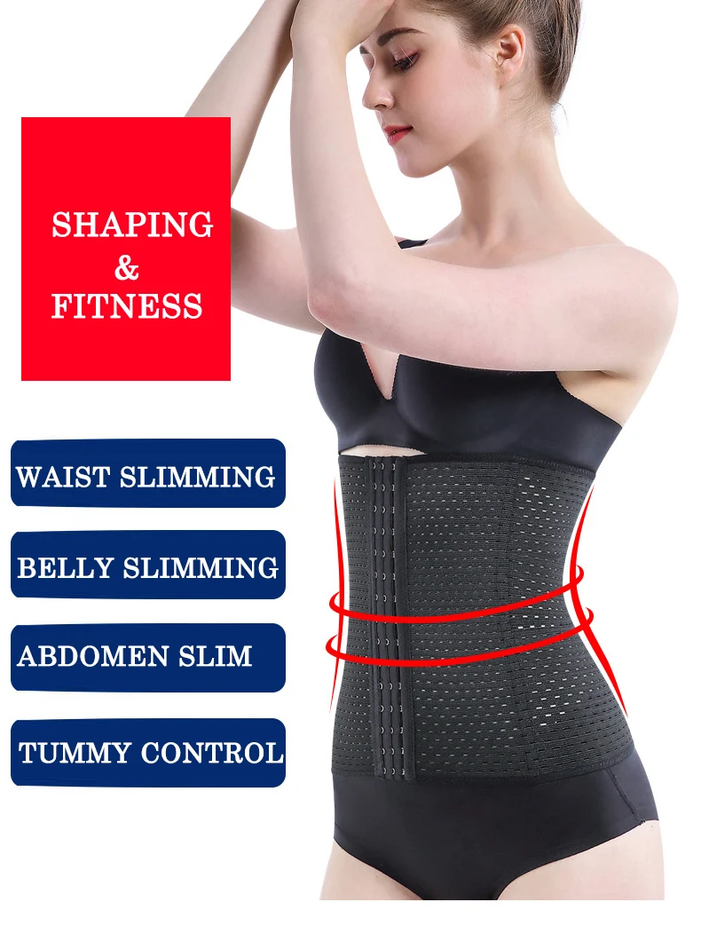 honeylove shapewear Corset Waist Trainer Binders Shapers Slimming Underwear Belly Slimming for Women Modeling Strap Reductive Girdle Belt assets by spanx