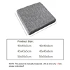 Plus Hard High Density Sponge Sofa Cushion Solid Wood Redwood Window Mat Tatami Chair Linen Cloth Square Cushion 5-8cm Thickness 6