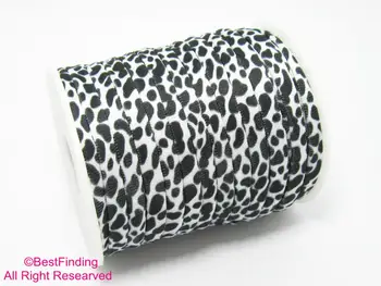 

Leopard lycra cord 5mm Elastic lycra cord stitched Lycra strips