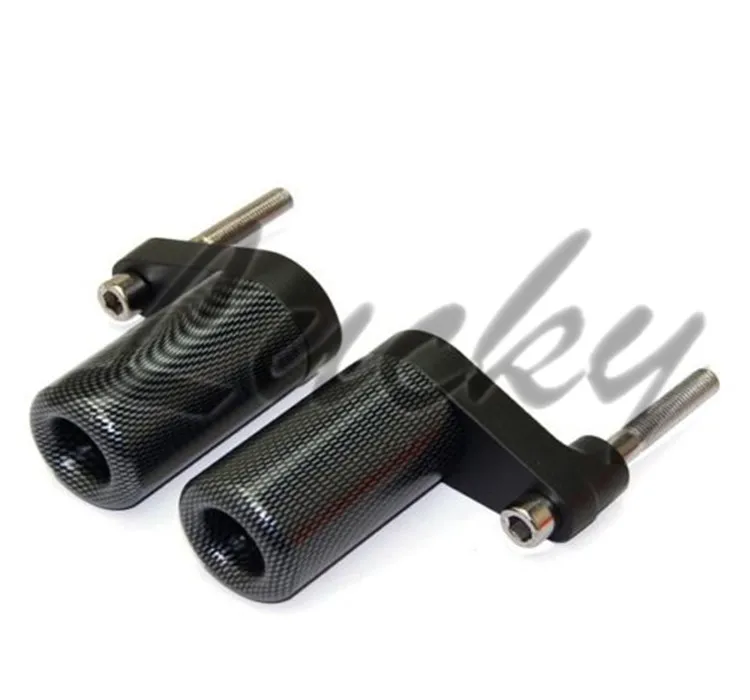 Fit For KAWASAKI ZX-10R 2004 2005 Motorcycle Carbon fiber paint Frame Sliders Falling Crash Engine Protector Black | Автомобили и