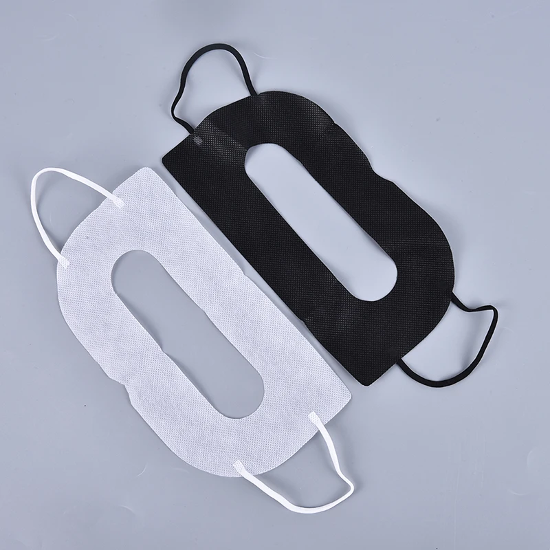 10/100Pcs Hygiene Sweat Absorbing Eye Mask Face Disposable Home Protective VR Glasses Cover VR Disposable Eye Pad Accessories