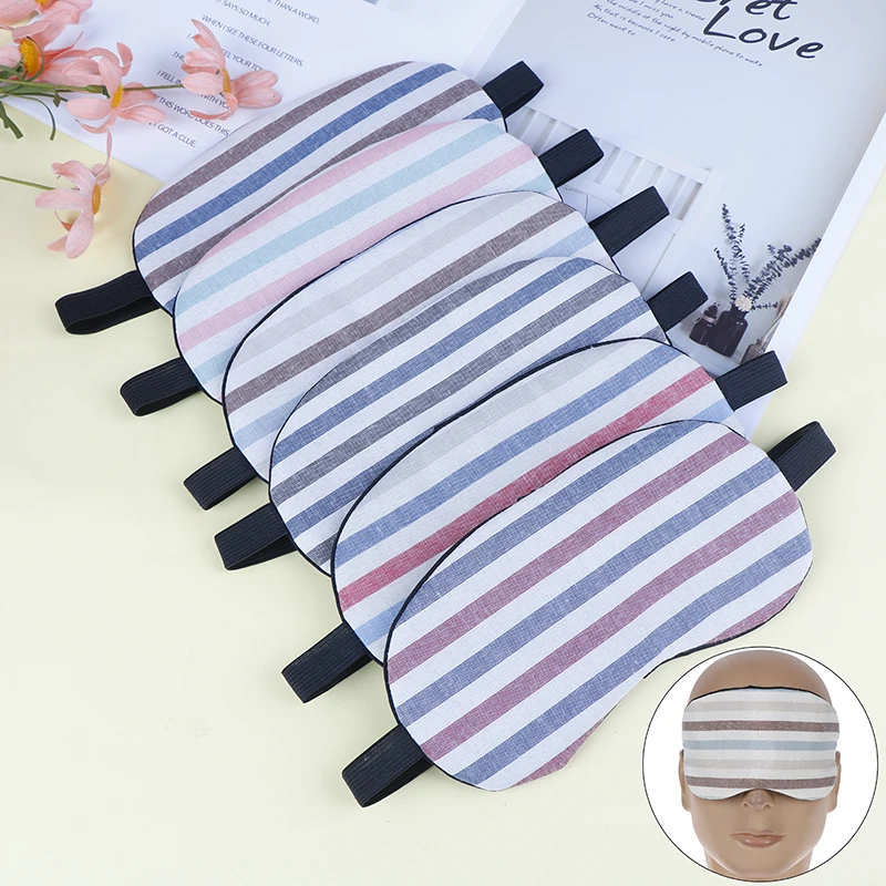 1PC Unisex Cute Eyeshade Sleep Blindfold Traveling Aid Cover Practical Healthy Eye Face Mask Gift Random