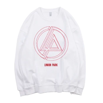 

Bloodhoof Free shipping Linkin Park Nu Metal band Unisex Crew Neck Cotton Sweatshirt Asian Size