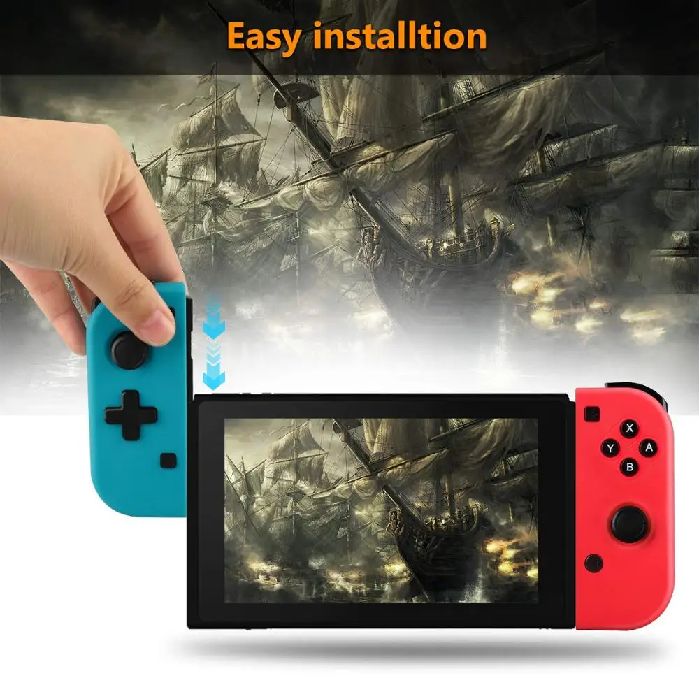 Беспроводной Bluetooth Pro Switch Joy Pad контроллеры L/R совместимы с консолью nintendo Switch как ДЖОЙСТИК джойстика Joy Con-2