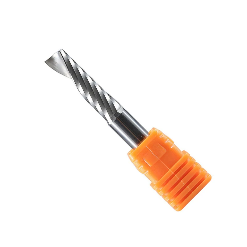 

Shank End Mill Cutting Machine Woodworking Polishing Straight Tungsten 6*22mm Single Flute Spiral MDF
