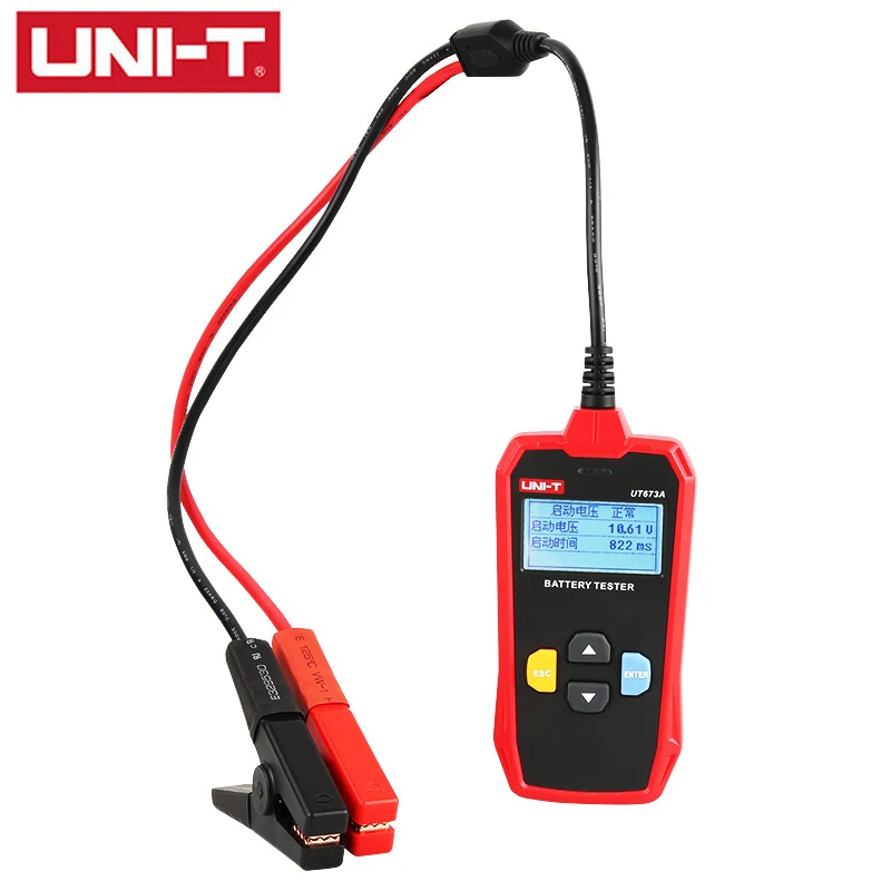 UNI-T UT673A UT675A Car Battery Tester Charger Analyzer 12V 24V Voltage Test Charging Scanner Tool. | Инструменты