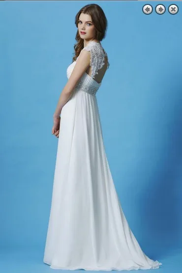 Новая мода ужин Макси бисером невесты кружева принцесса свадебный пояс vestidos формальные белые длинные вечерние Мать невесты платья