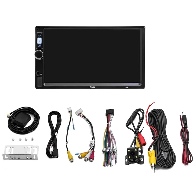$US $54.88 2Din Android 8.1 Car Multimedia Player 7 Inch Contact Screen GPS Navi Bluetooth WiFi FM Camera Ster