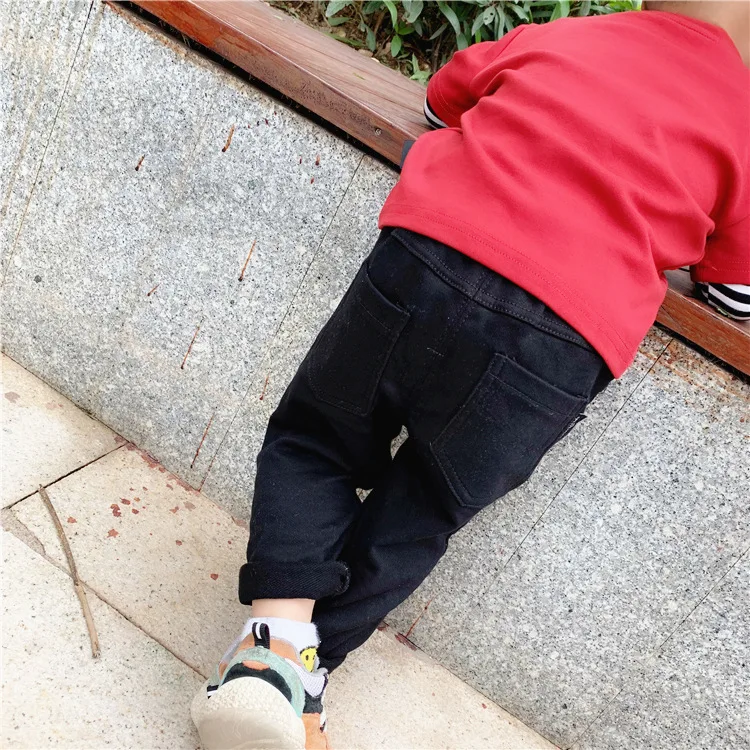 Chen Mother Infant Children's Clothing Spring Baby Leggings Versatile 1-3-5-Year-Old CHILDREN'S Trousers BOY'S Elasticity Casual