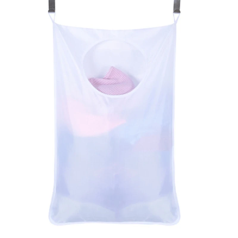 Дверные подвесные мешки для стирки для грязной стиральная машина для одежды настенная сумка для хранения в ванную подвесная корзина для белья с крючками