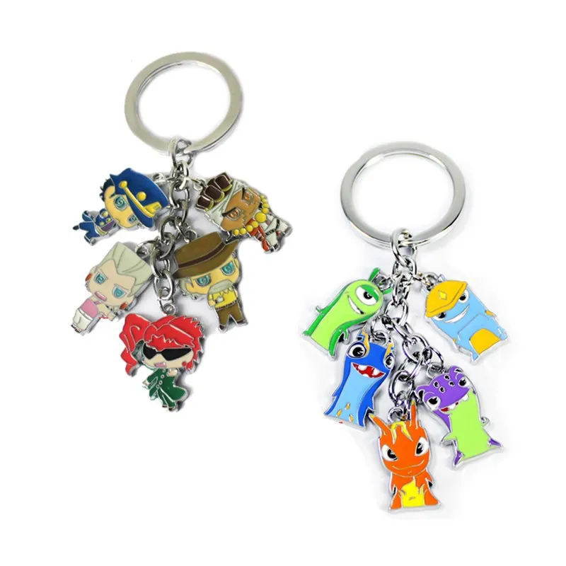 

Slager Elf Keychain Small Pendant JOJO Adventure with Metal Doll Keychain Anime Peripheral