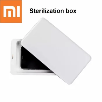

Xiaomi FIVE Multifunctional Sterilizing Box UV sterilization Mobile Phone Cosmetics Disinfection box Wireless fast charger