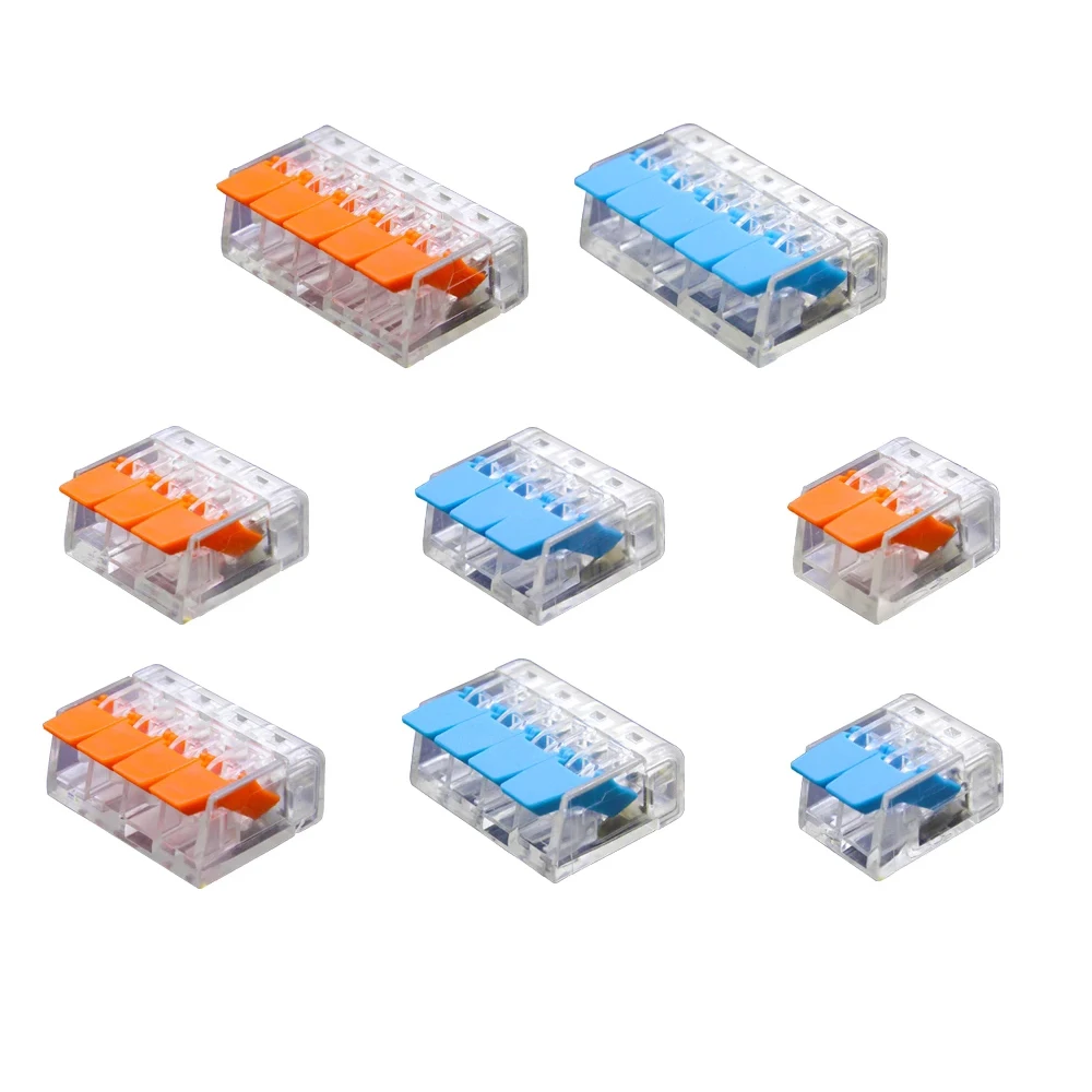

Connector Quick Connector Mini Fast Wire Connector Universal Wiring Cable Connector Push-in Conductor Terminal Block