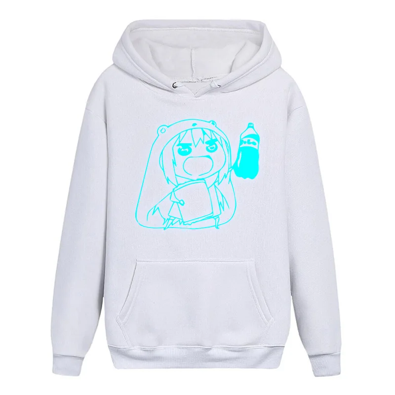 Весна 6 цветов унисекс худи из полиэстера куртки Himouto! Umaru-chan пуловер пальто шляпа воротник повседневное пальто Топы - Цвет: 11