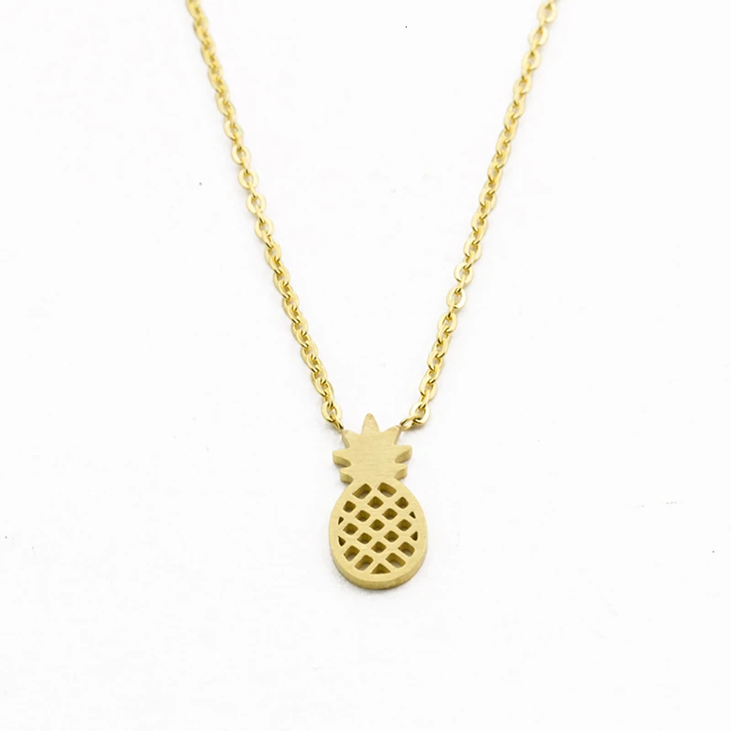 Tropical-Mini-Pineapple-Pendant-Necklace-Women-Girl-Jewelry-Stainless-Steel-Ketting-Rose-Gold-Ananas-Collares-Mujer